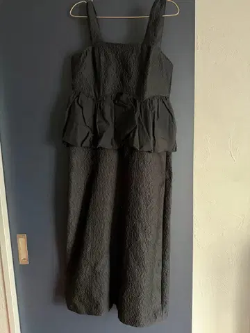 Ray BEAMS 빔즈 벌룬 페플럼 원피스