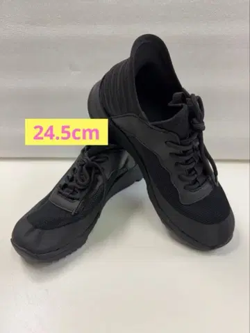 정골의사가 진심으로 만든 건강 스니커즈 여성용 블랙 24.5