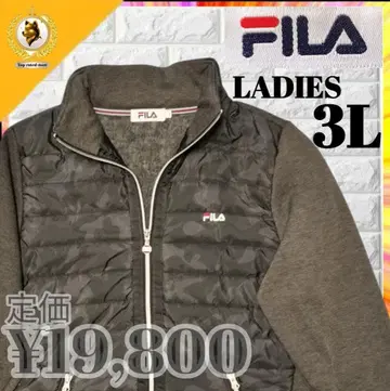 FILA 휠라 라이트 자켓 여성용 3L 블랙 카모플라쥬 보아 안감