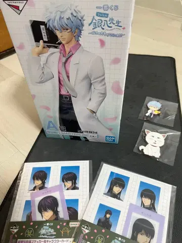 제일복권 긴파치선생 A상 피규어 러버 참 덤 세트