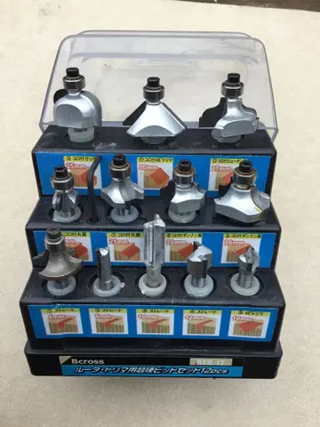 Bcros 라우터 비트 세트 12개