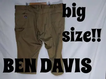 빅 사이즈! 고품질! BEN DAVIS 페인터 치노 팬츠 사이즈 W140