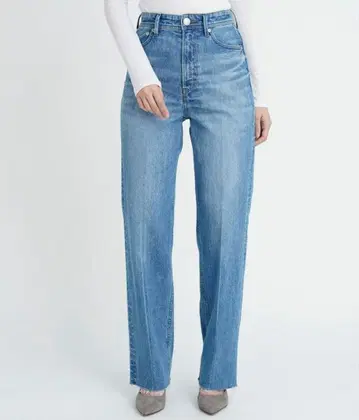 YANUK 보이즈 스트레이트 'LEA' 블루 데님 [택 포함] 24