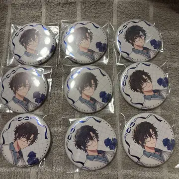 니지산지 VOLTACTION 시키나기 아키라 캔뱃지