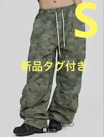 택 포함 새상품 Royal Dance 로얄댄스 카모 패턴 카고 팬츠