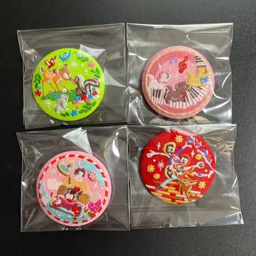 디즈니 자수 캔 4개 세트