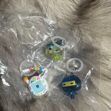 닌자 디자인 캡슐 토이 3개 세트