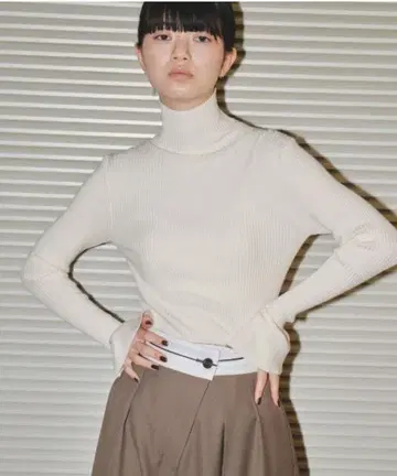 TODAYFUL 플레어커프스 립 니트