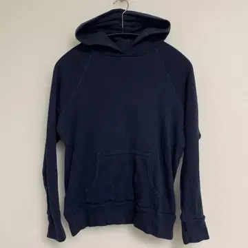 Baxter 네이비 후드 부착 후드티 영국제