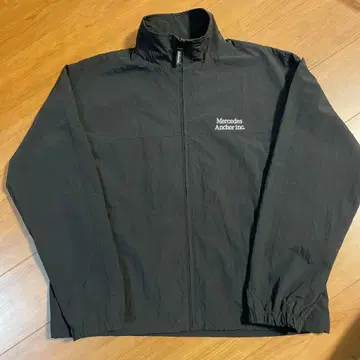 ANCHOR INC. 나일론 트랙 재킷 사이즈 L 블랙