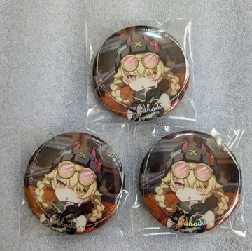 원신 월야의 서사시 캔뱃지 야포다 3개