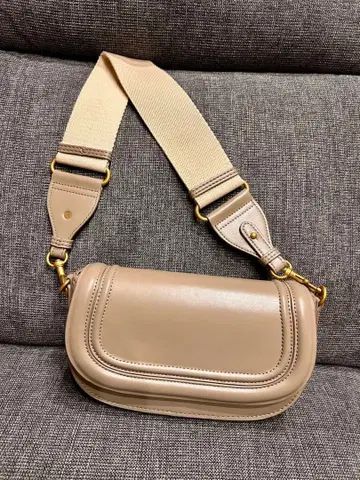 ZARA 가죽 숄더백