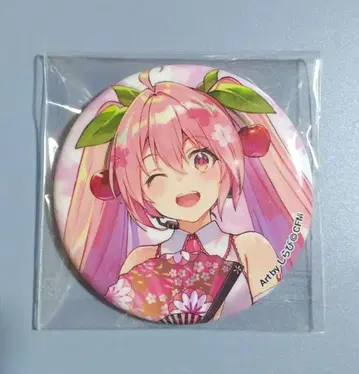 하츠네 미쿠 벚꽃 미쿠 캔뱃지