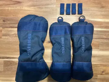 BRIEFING 골프헤드커버 25주년 한정판 데님 블루 3세트