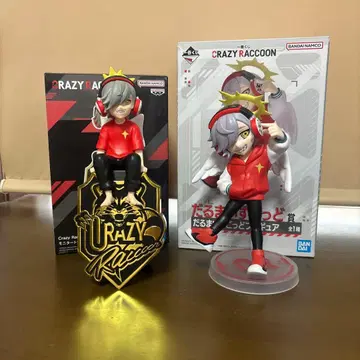CRAZYRACCOON 달마이즈갓 피규어 2개 세트