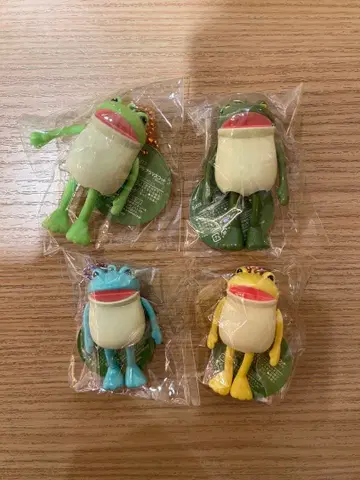 어리둥절 케로피욘 플라플라 마스코트 4종 세트