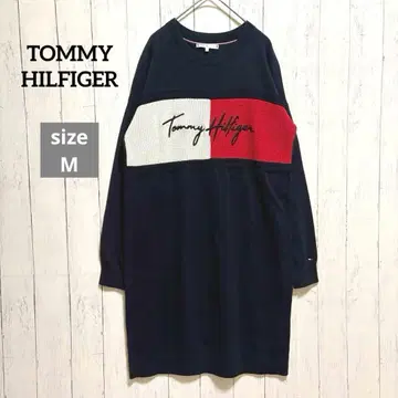 TOMMY HILFIGER 타미힐피거 니트 원피스 긴팔 니트