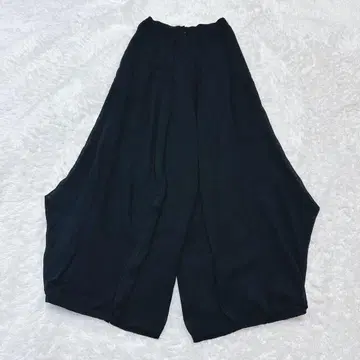 에이코콘도 알라딘 팬츠 변형 와이드 조젯 개성 허리밴딩