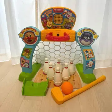 호빵맨 챌린지 능력 업 스포츠 디럭스 4in1 세트