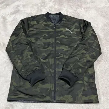 PUMA/카모플라쥬/점퍼 리버서블/사이즈 M