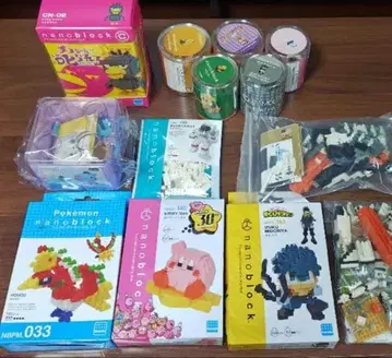 정크제품 나노블록 묶음 판매