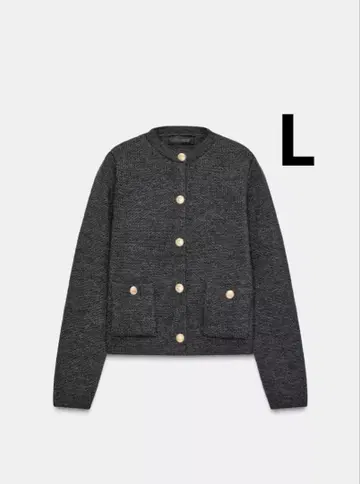 자라 골드 버튼 니트 가디건 새상품, 미사용