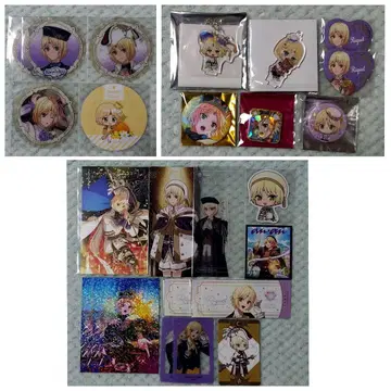 마호야쿠 리케 코스터 아크링 키링 아크릴 스탠드 종이류 혜택 캔뱃지 세트