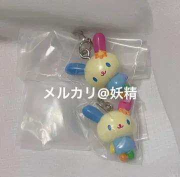 산리오 우사하나 메지루시 액세서리 2개 세트