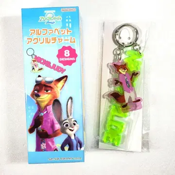 주토피아2 알파벳 아크릴 참 닉