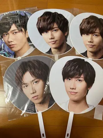 아베 료헤이 부채 세트