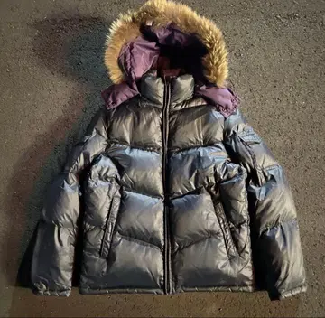 00s y2k 퍼 다운 자켓 헤이세이 갸루 남자 그런지 시크 스타일