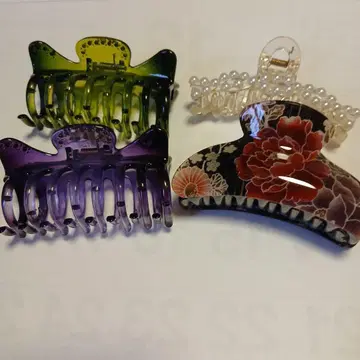 헤어 클립 4개 세트