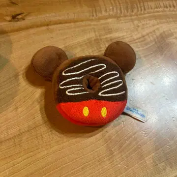 미키마우스 도넛형 봉제 인형