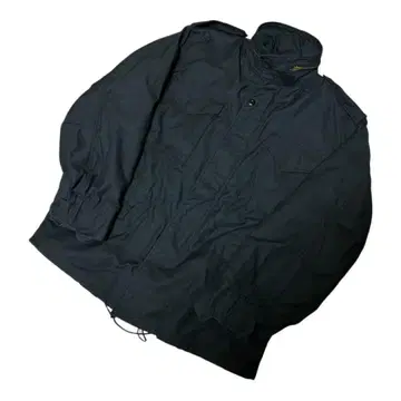 고품질 USA제 ALPHA M-65 필드 자켓 M-R 블랙