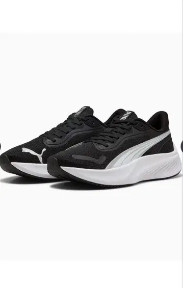 미사용 PUMA 블랙 스니커즈 24.5cm 품번 401512 01