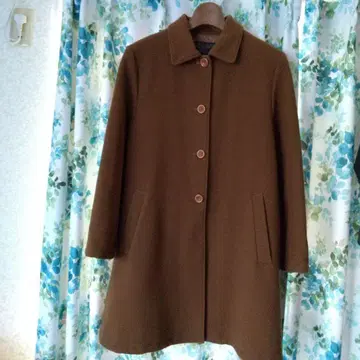 케티 캐시미어 15% 퀼팅 코트 M 사이즈