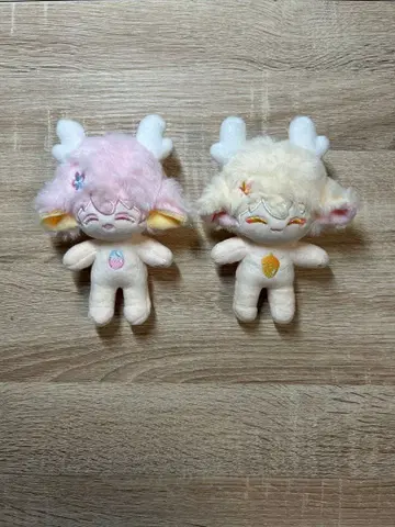 무속성 봉제 인형 10cm 2체 세트