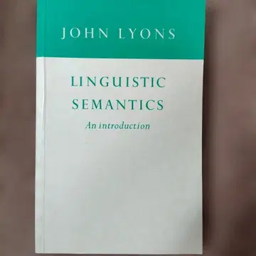 Linguistic Semantics: An Introduction