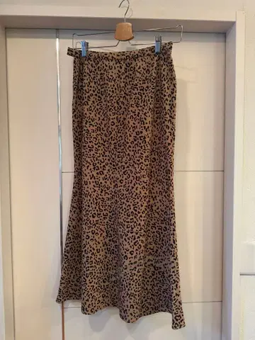 relume 레오파드 무늬 롱 스커트 F 사이즈