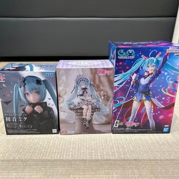 하츠네 미쿠 Luminasta 피규어 SEGA 세트