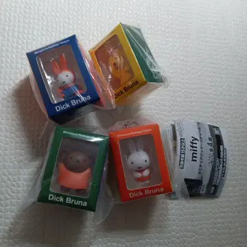 [니-18] miffy 미피 미니어처 패키지 참 컴플리트