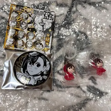 단단단 모모 메지루시 금의 구슬 골든 캔뱃지