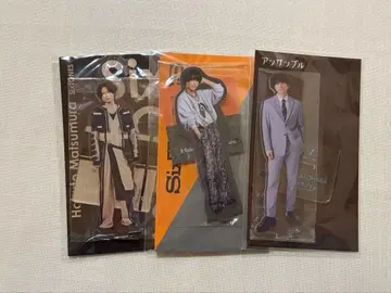 SixTONES 마츠무라 호쿠토 아크릴 스탠드 3개 세트