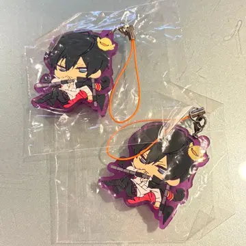 가정교사 히트맨 REBORN! 히바리 쿄야 러버 스트랩 2개 세트