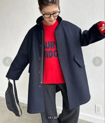 컨디션 최상 스픽 앤 스팬 멜톤 필드 코트