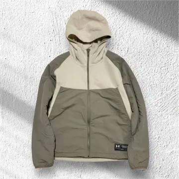 [ 언더아머 ] 플리스 자켓 드로우 스트링 풀 집업 포켓 M