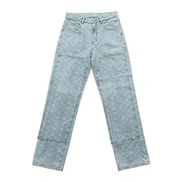 서플라이어 모노그램 데님 청바지