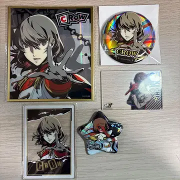 페르소나 5 더 로얄 중국 한정판 굿즈 묶음 판매 아케치 고로 크로우