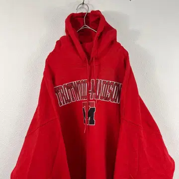 길단 gildan 칼리지 후드티 빨간색