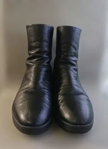 핏핏 fitfit 소프트 가죽 숏부츠 블랙